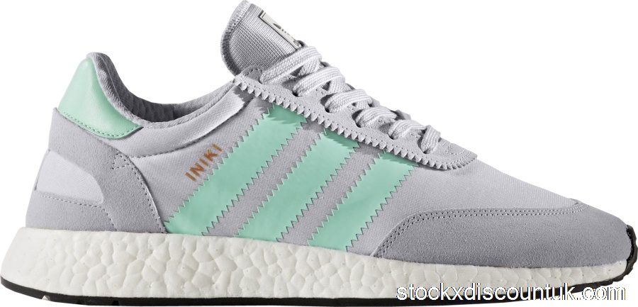 adidas Iniki Runner Grey Easy Green (W)BB2747