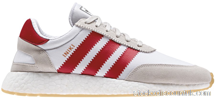 adidas Iniki Runner White Red GumBY9723